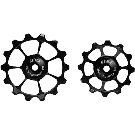 CEMA DERAALEUR SWIES ACCIAIO IN ACCIAIO AXS SRAM ASSS +XPLR 12V NERO