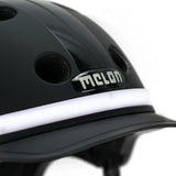 Helmet Melon con illuminazione Serie E Black Ice M-L