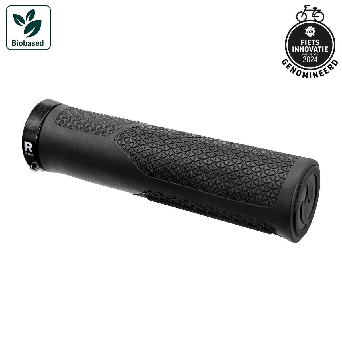 Set maniglie Herrmans nucore trail peak 130 130mm nero