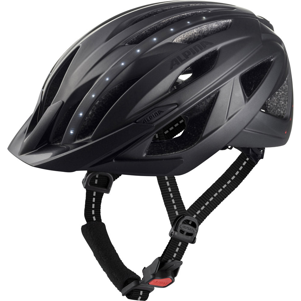 Abbigliamento sportivo olimpico Alpina Sports Urban Helma Haga ha guidato 55-59 Matt Black