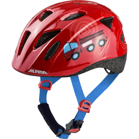 Casco sportivo per bambini Alpina Ximo Firefighter 47-51 gloss