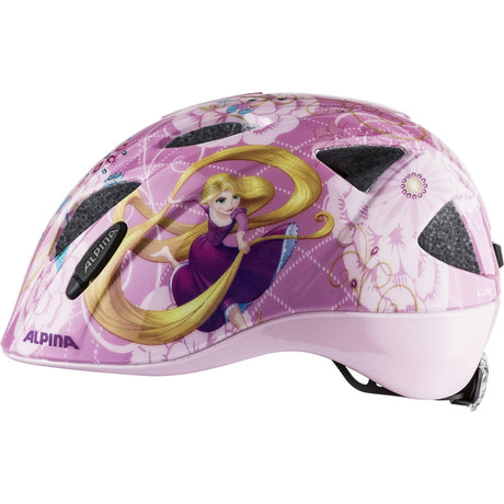 Casco sportivo per bambini Alpina Ximo Disney Rapunzel 47-51