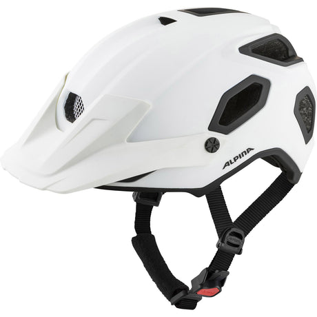 Casco mtb sportivo Alpina comox 52-57 bianco opaco