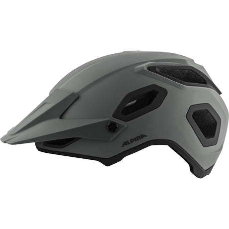 Casco mtb sportivo Alpina comox 52-57 grigio opaco