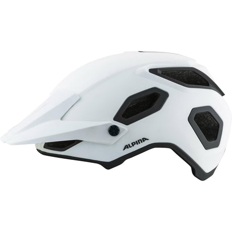 Casco mtb sportivo Alpina comox 57-62 bianco opaco