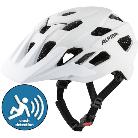 Casco mtb sportivo Alpina anzana tocsen 57-61 bianco opaco