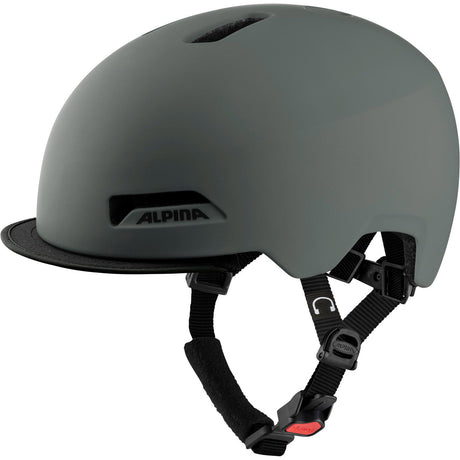 Casco urbano sportivo Alpina brooklyn 52-57 grigio opaco