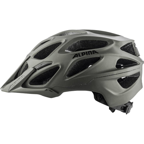 Casco mtb sportivo Alpina mythos 3.0 tocsen 52-57 grigio opaco