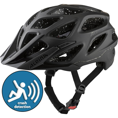 Casco mtb sportivo Alpina mythos 3.0 tocsen 57-62 nero opaco