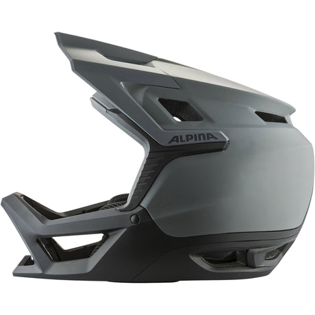 Casco mtb sportivo Alpina roca 54-55 grigio opaco
