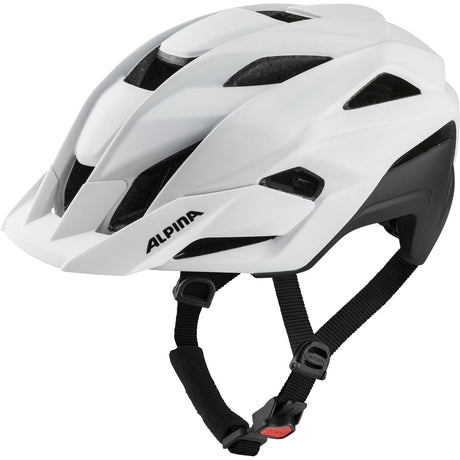 Casco mtb sportivo Alpina stan mips tocsen 51-55 bianco opaco
