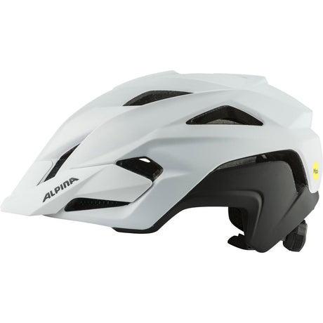 Casco mtb sportivo Alpina stan mips tocsen 56-59 bianco opaco
