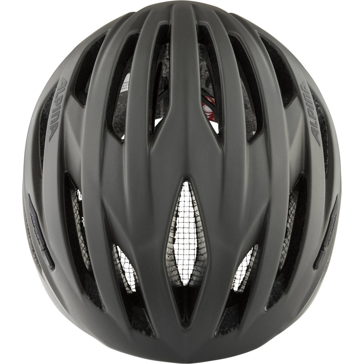 Casco da corsa sportivo Alpina path 55-59 grigio opaco
