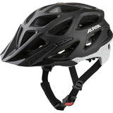 Casco mtb sportivo Alpina mythos riflettente 57-62 nero