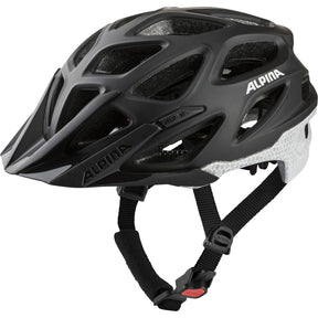 Casco mtb sportivo Alpina mythos riflettente 57-62 nero