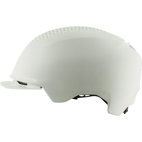 Casco sportivo urbano Alpina idol 55-59 bianco sporco opaco