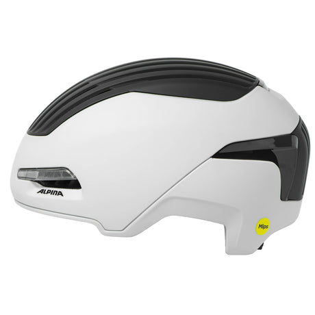 Casco sportivo urbano Alpina brighton mips 51-55 grigio opaco