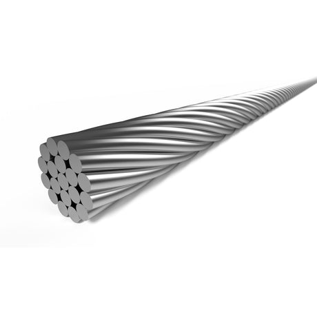 Cavo interno freno Elvedes 2.000 mm 1×19 fili in acciaio inox ø1,5mm con nipplo a T ø7 × 6mm
