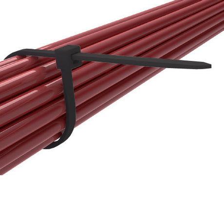 Ties del cavo 36,8 cm x 3,6 mm nero (100 °)