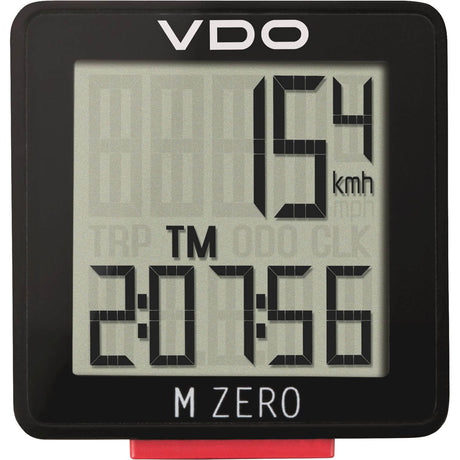 COMPUTER BICYCLE M ZERO WR807 ROSSO NERO