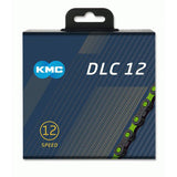 KMC Catena per biciclette DLC 12 126 Schakels - 5,2 mm - Verde Nero
