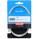 Cavo interno freno Elvedes da 2250 mm in acciaio inossidabile con nipplo a V da 1,5 mm