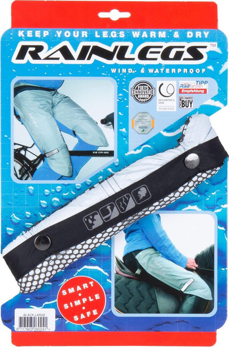 I pantaloni antipioggia di Rainleg