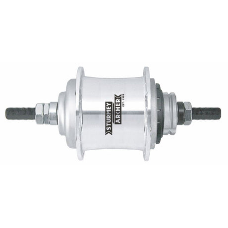 Mub di attrezzi Sturmey Archer S -rf3 3 velocità Vrijloop - 36 buchi - argento