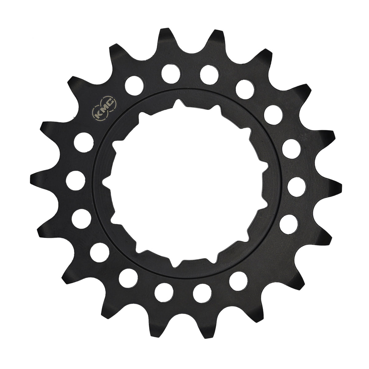 KMC Gear Rohloff Wide 18t posteriore nero
