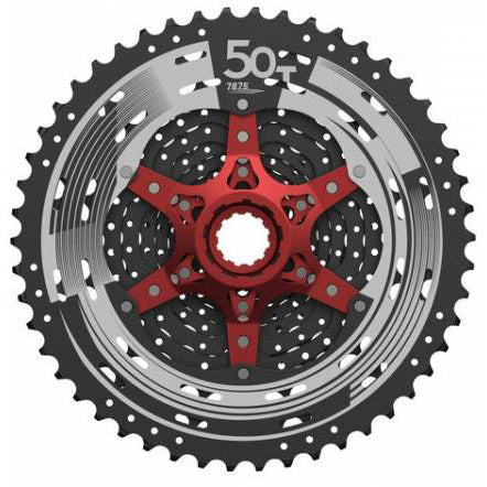Cassetta Sunrace 11V 11-51 CSMX80 NERO