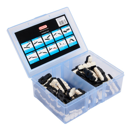 Set di blocchi freno set di alimentari Elvedes Magura HS11 HS33 - Composto bianco (25 coppie)