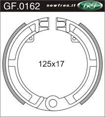 Segmento freno Newfren 162 PK50 4V V