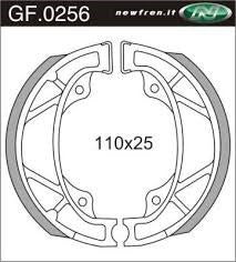 Segmento freno newfren 256 scrna v