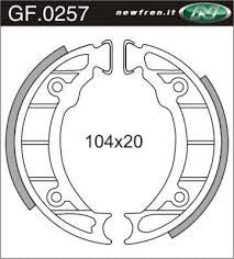 Segmento freno newfren 257 zip v