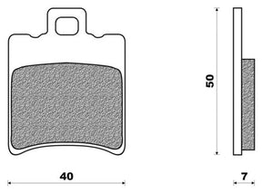 Blocco freno a disco FD0196 Typhoon amico