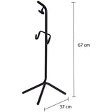 Steco Show Stand Stand Stand Display a 3 gamba Matt nero