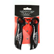 VWP Bar-Ends Short Straight Carbon Aluminium Black