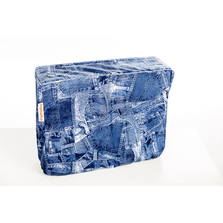 Copertura antipioggia Dripdropbag per borsa a tracolla - poliestere idrorepellente - jeans 40 x 30 x 20 cm