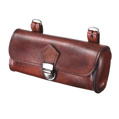 Borsa a sella Monte grappa Charleston in pelle testa di moro