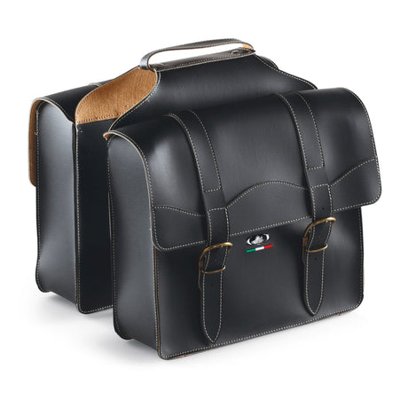 Borsa doppia Monte grappa 17l bauletto nero