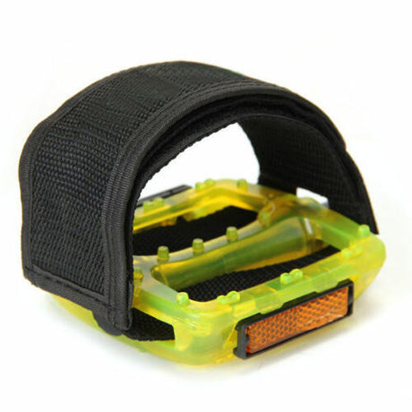 Cinghie di pedale di VWP Fixie Nylon nero