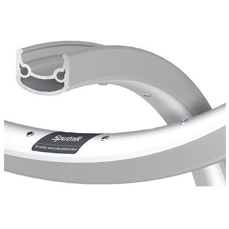 Ryde cerchio sputnik riflessione 28 622 36g 14g cnc alu argento