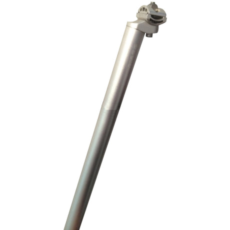 Post di sedili fissi 25,4 mm x 600mm in argento in alluminio