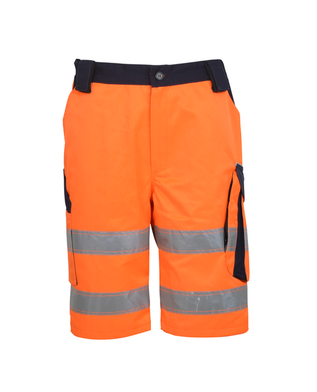 Beta oranje korte waarschuwingsbroek xl