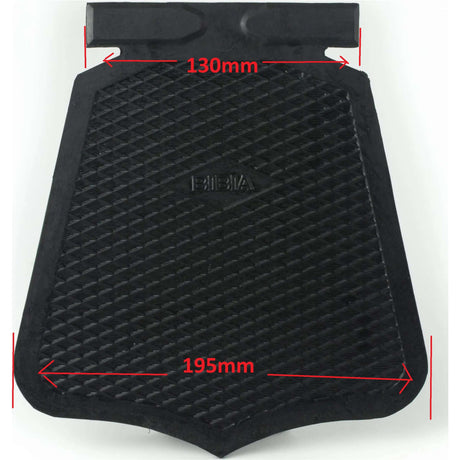 Splatlap Classic Ombuig 21 x 19 cm nero