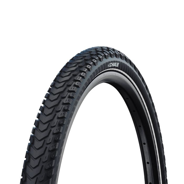Schwalbe Marathon Mondial Pro - pieghevole - Addix - V-Guard - 27,5x2,40 - Nero + Reflex