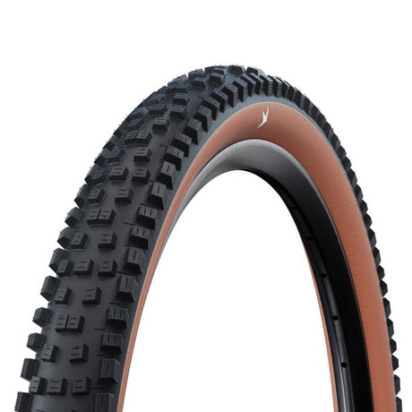Schwalbe nobby nic - tlr - addix green - standard - 27,5x2,40 - fianco bronzo