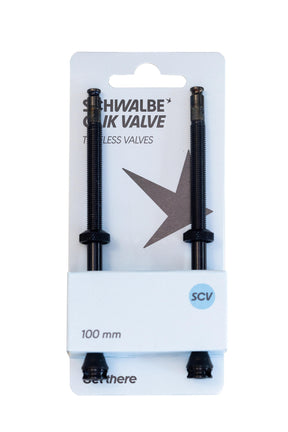 Set valvole tubeless Schwalbe Clik Valve da 100 mm