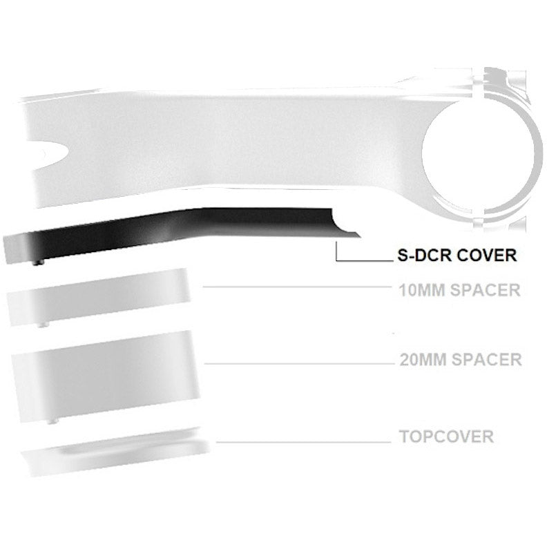 DEDACIAI DEDA COPERTURA Superbox 70-80mm Nylon Black