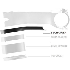 DEDACIAI DEDA COPERTURA Superbox 70-80mm Nylon Black